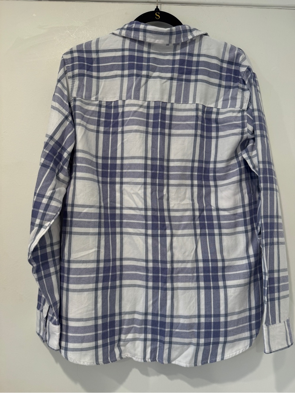 Jachs Girlfriend Plaid Flannel Shirt  Women’s Medium Snap Front Shacket - Picture 7 of 8